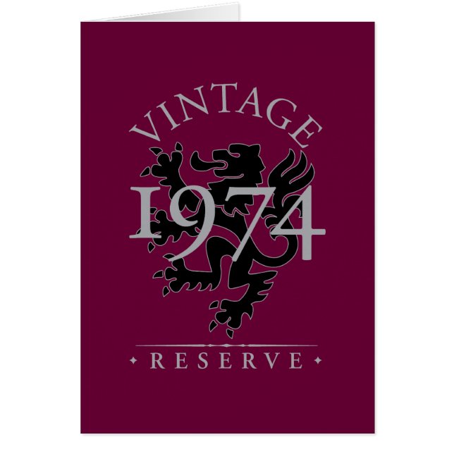 Vintage Reserve 1974 (Vorne)
