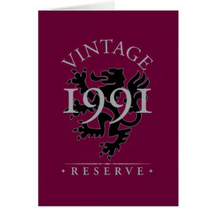 Vintage Reserve 1991