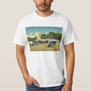 Vintage Restaurant, 50er Jahre Drive-In-Diner und  T-Shirt