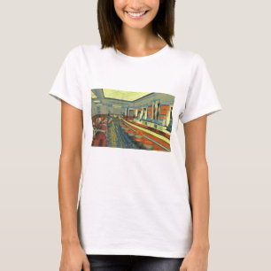 Vintage-Restaurant, Retro-Raststätte Innenraum T-Shirt
