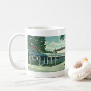 Vintage Restaurant, Retro Rhinebeck Roadside Diner Tasse