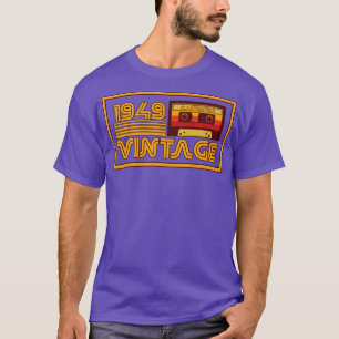 Vintage Retro 1949 Meisterwerk Kassettenband T-Shirt