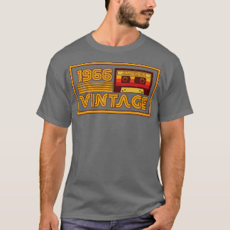 Vintage Retro 1966 Meisterwerk Kassette T-Shirt