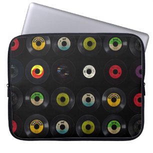 Vintage Retro 45 VinylPlatten Laptopschutzhülle