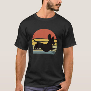 Vintage Retro 60er 70er 80er 90er Dachshund Wiener T-Shirt