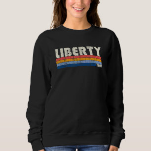 Vintage-Retro-70er-80er-Heimat von Liberty TX Sweatshirt