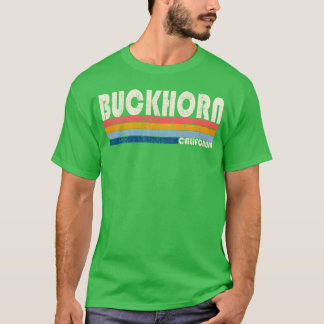 Vintage Retro 70er 80er Style Heimat von Buckhorn T-Shirt