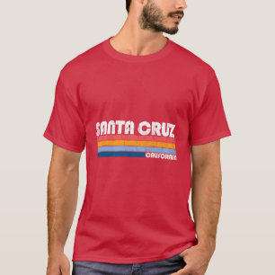 Vintage Retro 70er 80er Style Santa Cruz Kaliforni T-Shirt
