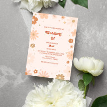 Vintage Retro-70er-Hochzeit