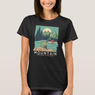 Vintage Retro Abenteuer ist da Campen Mehr Hik T-Shirt
