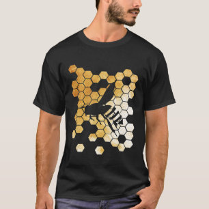 Vintage Retro abgenutzter Imker Biene T-Shirt