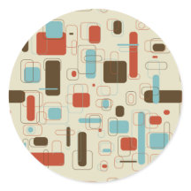 Vintage Retro Art Deco Muster