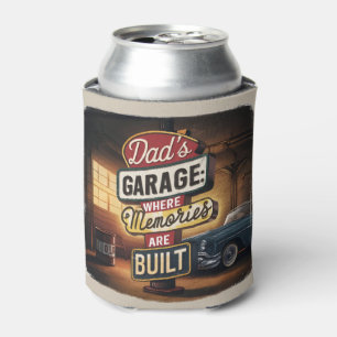 Vintage Retro-Automobilschild 'Dad's Garage' Dosenkühler