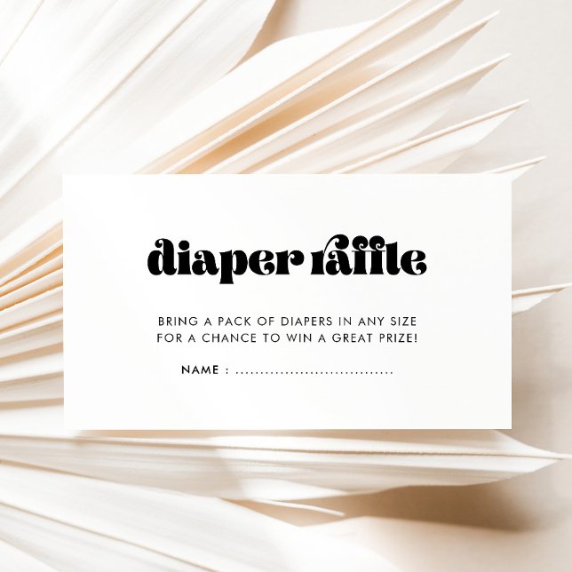 Vintage Retro Baby Duschschlauch-Wickelkarte Begleitkarte (Von Creator hochgeladen)