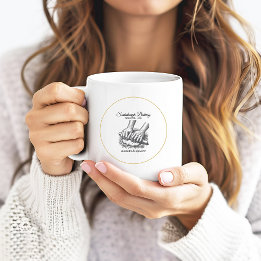 Vintage Retro-Bäckerei aus handgefertigtem Sourdou Kaffeetasse