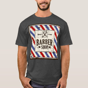 Vintage Retro Barber Shop Sign 1 T-Shirt