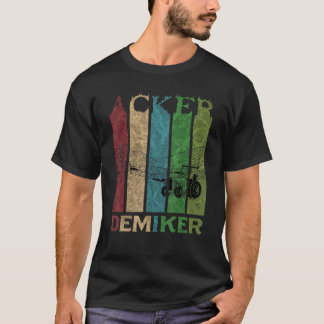 Vintage Retro-Bauer-Demie für Zugmaschine T-Shirt