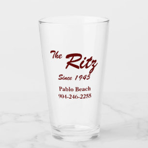 Vintage Retro benutzerdefiniertes Geschäft Pint Gl Glas