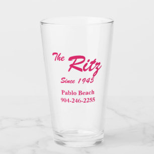 Vintage Retro benutzerdefiniertes Geschäft Pint Gl Glas