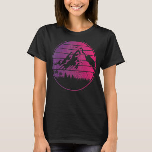 Vintage Retro-Berg für Kletterer und Wanderer 2 T-Shirt