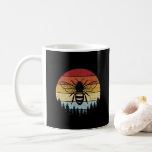 Vintage Retro Bienen Imker Imkerei Kaffeetasse