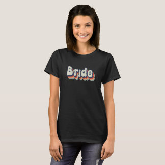 Vintage Retro Braut T-Shirt