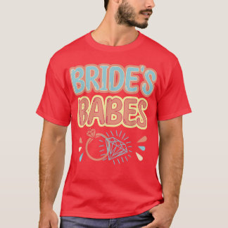 Vintage Retro Bride Junggeselinnen-Abschied Mat T-Shirt