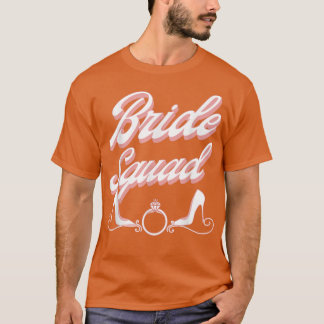 Vintage Retro Bride Squad Junggeselinnen-Abschied T-Shirt