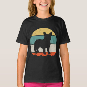 Vintage Retro Bulldog Geschenk für Hundepapa Hunde T-Shirt