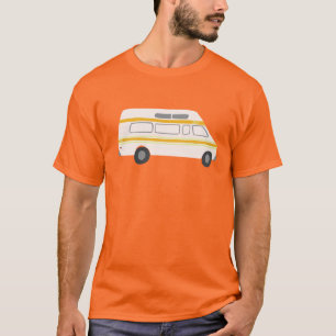 Vintage Retro-Camper Vanlife RV - individuell anpa T-Shirt