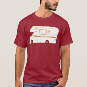 Vintage Retro-Campingbus Motorhome Wohnmobil - ind T-Shirt