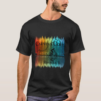 Vintage Retro Carvins Cove Virginia Bergfahren mit T-Shirt