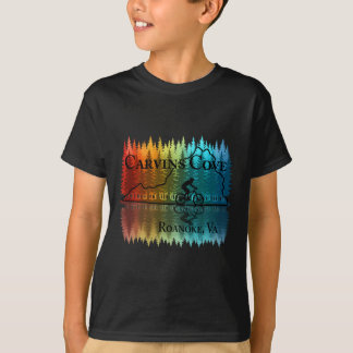 Vintage Retro Carvins Cove Virginia Bergfahren mit T-Shirt