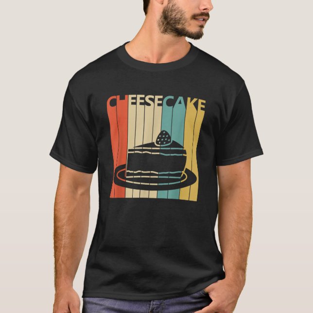 Vintage Retro Cheesecake   T-Shirt (Vorderseite)