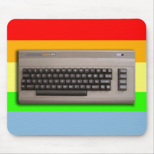 Vintage Retro-Computer-Tastatur ? Mousepad