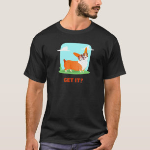 Vintage Retro Corgi Wortspiel Corginito T-Shirt