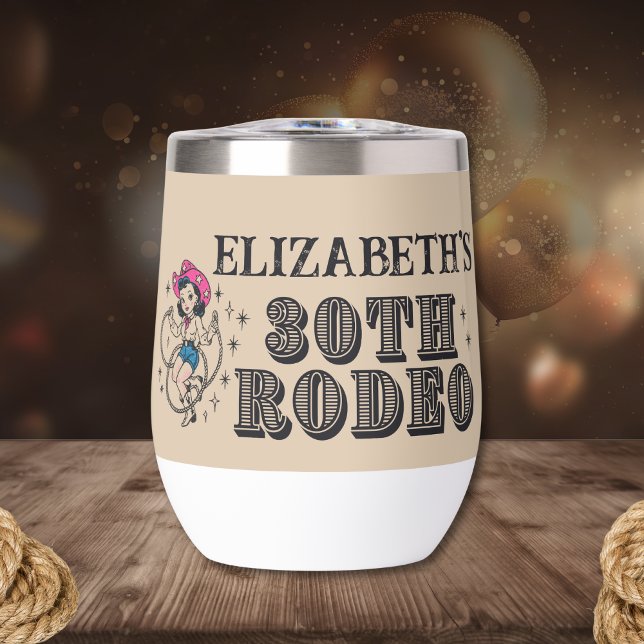 Vintage Retro Cowgirl 30th Birthday Party (Von Creator hochgeladen)