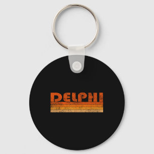Vintage Retro Delphi Griechenland  Schlüsselanhänger