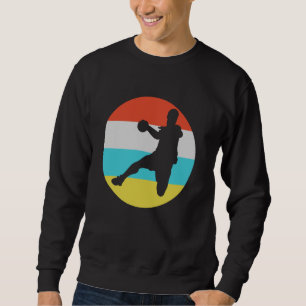 Vintage Retro Dodgeball Handball Sport Dodgeball Sweatshirt