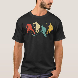 Vintage Retro Eishockey Funny Sports Lovers Men W T-Shirt
