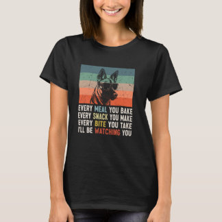 Vintage Retro Every Snack You Make Lustiger Malino T-Shirt