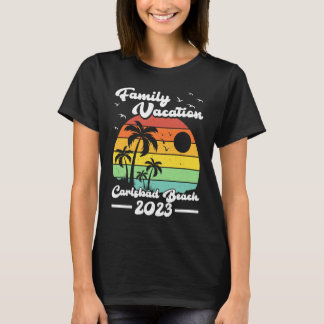 Vintage Retro Familienurlaub 2023 Kalifornien Carl T-Shirt