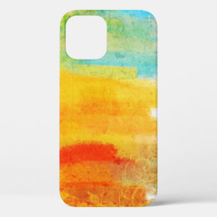 Vintage Retro farbenfroh   Abstrakte Malerei Case-Mate iPhone Hülle
