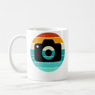 Vintage Retro-Fotograf Kamera Grafik Fotografie Kaffeetasse