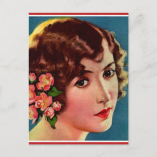 Vintage Retro Frauen 20er Hollywood Bessie Love Postkarte