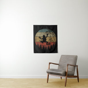 VINTAGE RETRO-FROG WANDTEPPICH