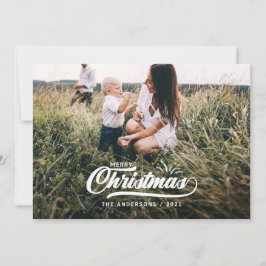 Vintage retro frohe Weihnachten