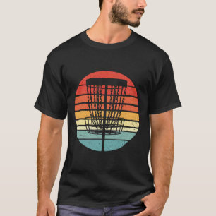 Vintage Retro Frolf Sport Fliegender Disc Golf Ske T-Shirt
