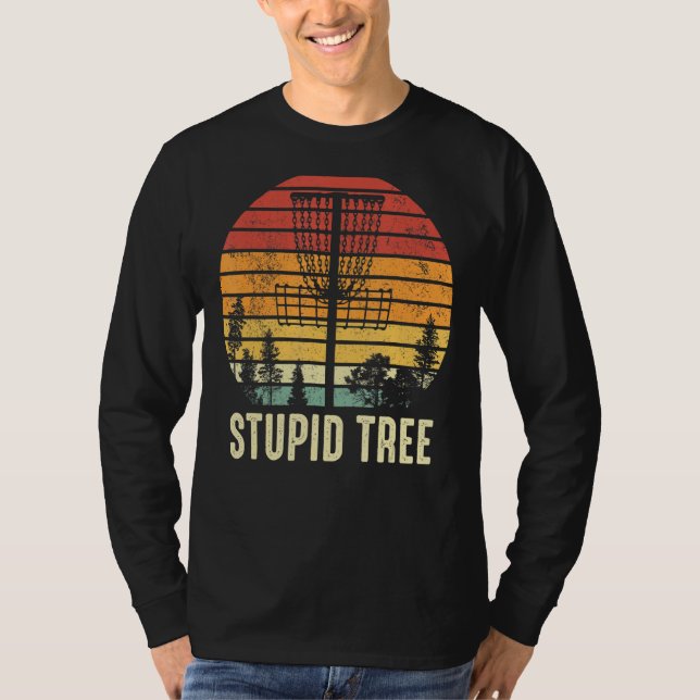 Vintage Retro Funny Disc Golf Classic T-Shirt (Vorderseite)