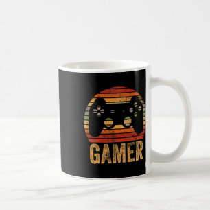 Vintage Retro Gamer Video Game Player Boys Teens m Kaffeetasse